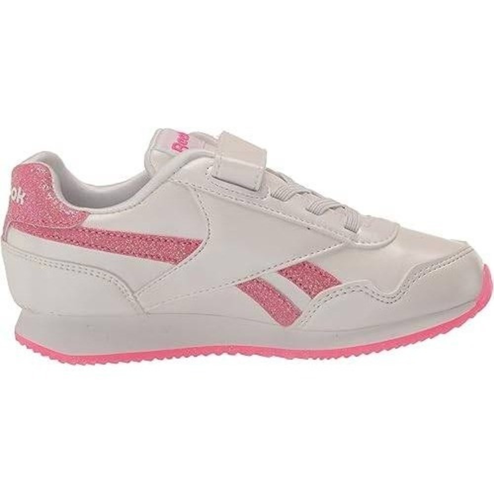 Little Girls Sneakers by Reebok Royal CL Jogger White Pink Size 2.5 New in Box
